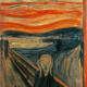 The Scream by Edvard Munch, 1893. The flagship example of modern art.