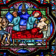 Here, St. Aloysius is shown caring for victims of the plague .