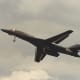 A B-1B in Flight May 13, 1989.