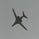 A B-1B in flight May 13, 1989.