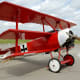 A replica of Manfred von Richthofen's triplane.