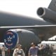 Rear fuselage of a KC-10. Andrews AFB, May 1998.