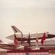 The STS Enterprise attached to a Boeing 747 at Dulles IAP, 1983.