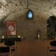 This image shows the crypt of the Rupertsberg Monastery, which is the only part remaining today.