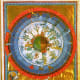This illumination comes from Hildegard's book On God's Activity. Note how the earth is depicted as round.