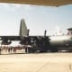 A C-130 at Andrews AFB, MD.