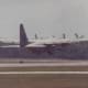 A C-130 taking off at Andrews AFB, MD.