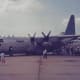 A USAF C-130 at Andrews AFB, MD
