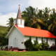 Another of Fr. Damien's churches, named Our Lady of Seven Sorrows