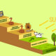 Food chain in an ecosystem