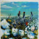 One of the Picking Cotton Series of Paintings by Charles Criner