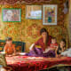 A Roma mother and children in the U.K.