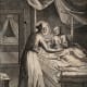 St. Philip assists Gabriele Tana on his death bed.
