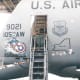 Artwork on a C-5 Galaxy, Andrews AFB, MD, circa 1985.