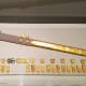 A sword and scabbard, which may have been found in northwestern Iran.