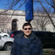 Outside the museum, February 2020