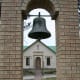 Nogaga's Bell in in the arch. Photo Tony McGregor, August 2011