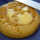 Hot buttered crumpet.