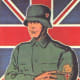 A Nazi propaganda poster, urging British men to join the German military.