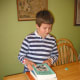 4. Keep on adding books in a stack.