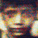 "Crayon Boy," Christian Faur, 2008 (Hand cast crayons.)