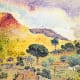 "La Chaîne des Maures" (Place name), Henri-Edmond Cross, 1907