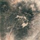 The Valles Caldera in New Mexico, as seen from space.