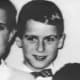 Childhood photograph of infamous serial killer Ted Bundy.
