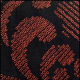 A modern example of kanoko shibori. Each spot is about half a centimeter in diameter, and is hand-tied before dyeing.