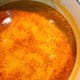 Let the broth simmer for 15 minutes before turning off the heat.