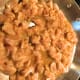 Remove chicken from marinade, add salt and minced garlic and saute in olive oil. Mmm, can you already smell dinner?