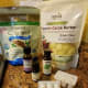 Ingredients for hemorrhoidal suppositories.