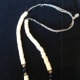 Primitive Bone and trade bead necklace