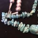 Close up shows both Turquoise and Howlite were used.