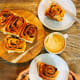 Perfect weekend breakfast. We enjoyed eating the cinnamon rolls with coffee.