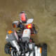 Lego robot finding "bomb" mirrors.