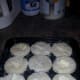 Biscuits ready to bake.