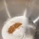 In a mixing bowl, combine the bread flour, salt, sugar, and cinnamon powder.
