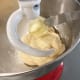 Pause the mixer. Combine the softened butter.