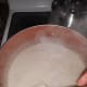 Adding milk to roux