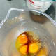 Combine the eggs, sugar, vanilla essence, and salt into a blender.