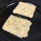 Remove the excess marinade and sear the tempeh for 5 minutes on each side over medium heat.