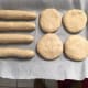 Shaped into hotdog and hamburger buns