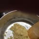 Stir the dough together.