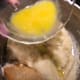 Add beaten eggs, one at a time.