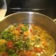 Add the cherry tomatoes and broccoli.