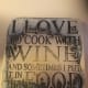I love cooking with wine.