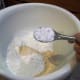 Step Three: Add in baking powder.