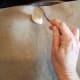 On your cookie sheets, portion out about a half a tablespoon.