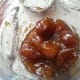 Beautiful color of the freshly cooked, hot figs